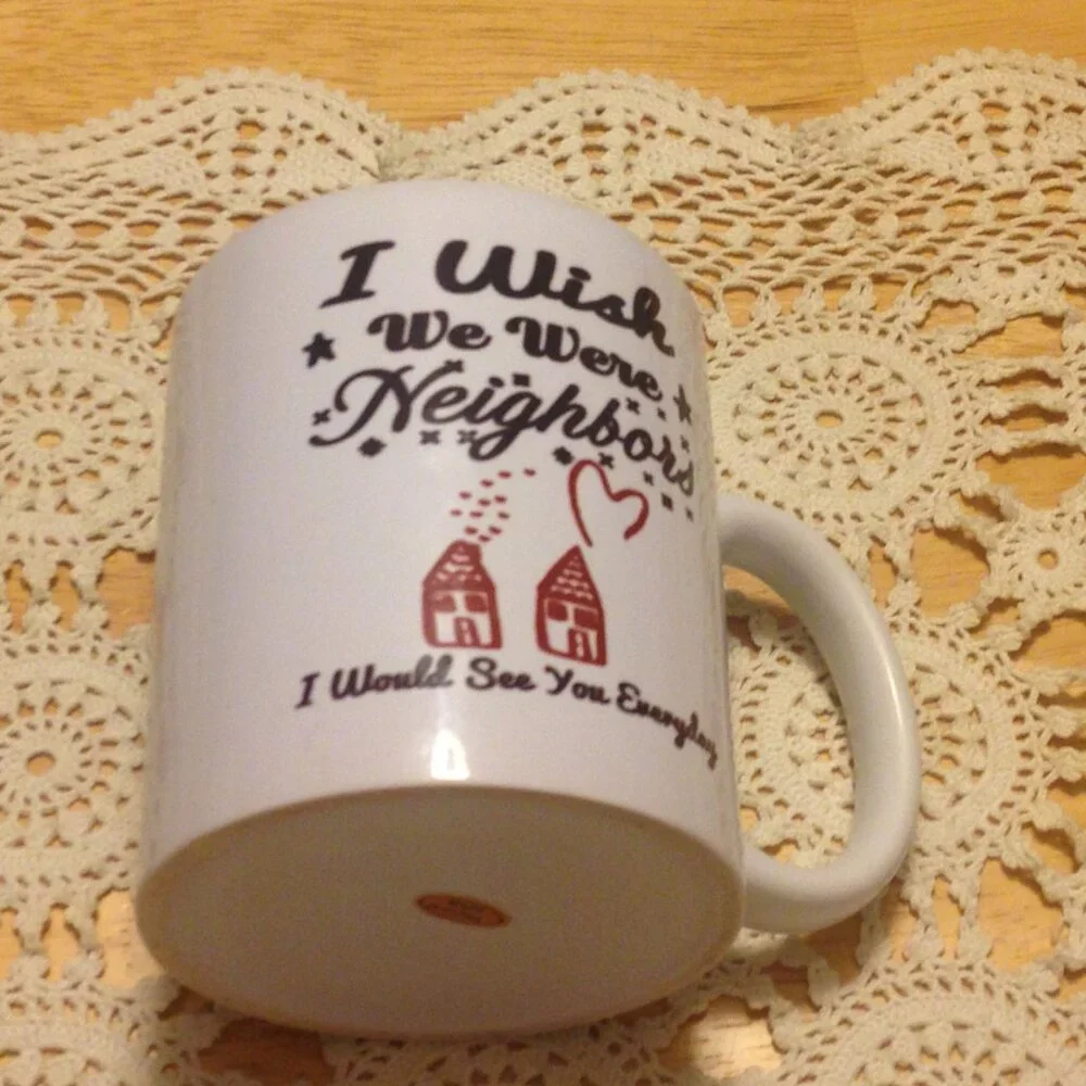 Friendship coffee cup, new item